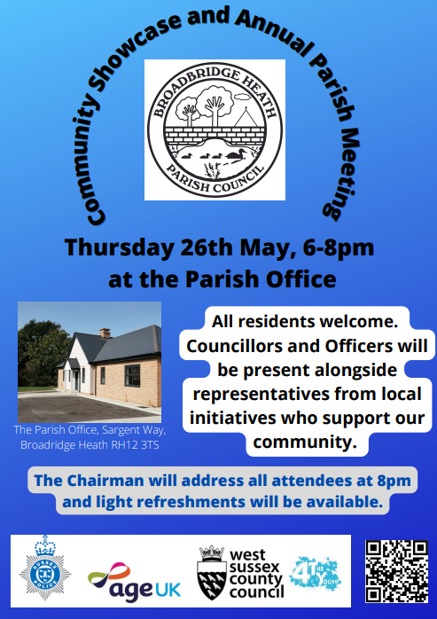 Community Showcase and Annual Parish Meeting