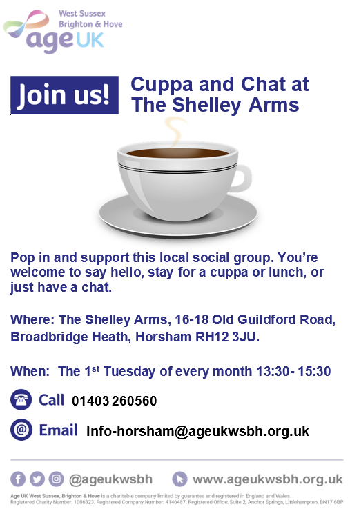 Age UK Cuppa & Chat